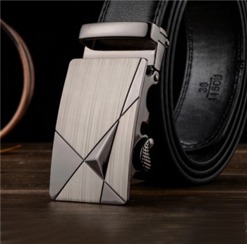 Leather Boutique Metal Automatic Bukul Belt