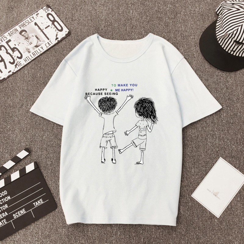 Polyester Printed Front Casual Simple Women Top