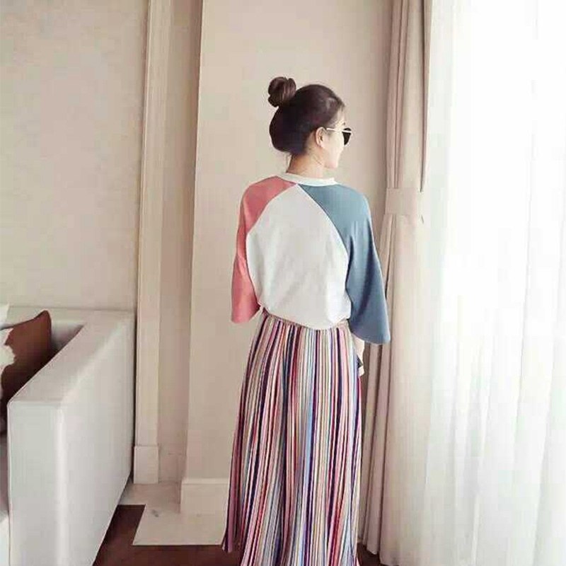 Polyester Dual Shade Cut Patterned Neck Women Top