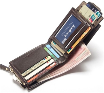 Multifunctional Leather Casual Wallet for Men