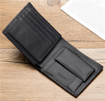  Multifunctional Soft Leather Wallet for Men
