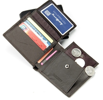  Multifunctional Soft Leather Wallet for Men