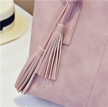 Polyurethane Vintage Portable Large Capacity Hand Bag for Women