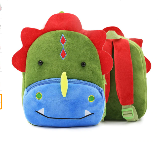 plush bookbag