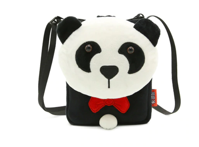 stuffed panda backpack